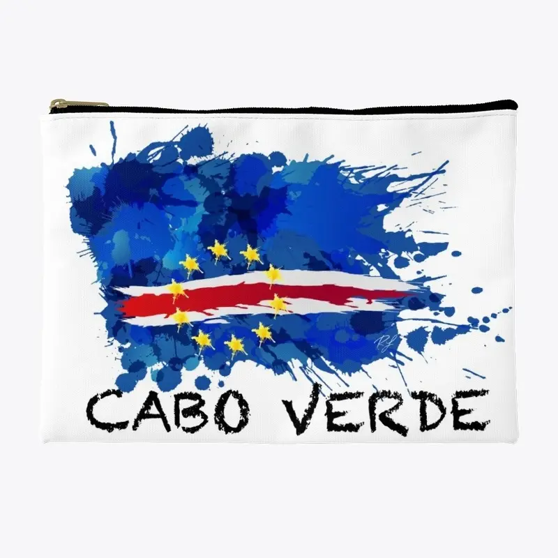 205 SPLASHED CV FLAG - BLACK TEXT